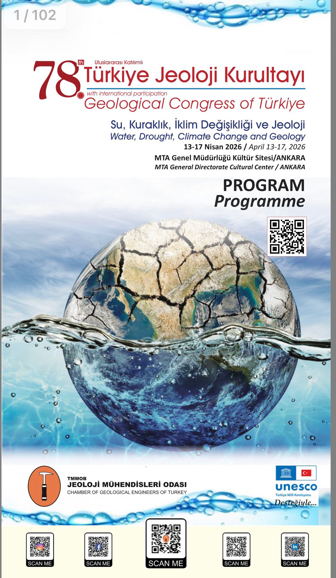 78.⁠ ⁠Jeoloji Kurultayı’nda Zonguldak Kömür Jeoparkı Tanıtıldı