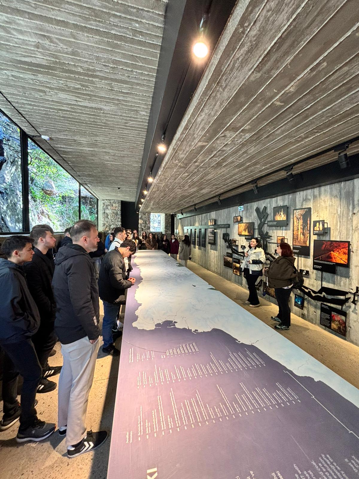 Erasmus + Demokratie Stärken ( Demokrasiyi Güçlendirmek) Programı Kapsamında Yürütülen Kardeş Okul Projesi Çerçevesinde Zonguldak Kömür Jeoparkı Ziyareti