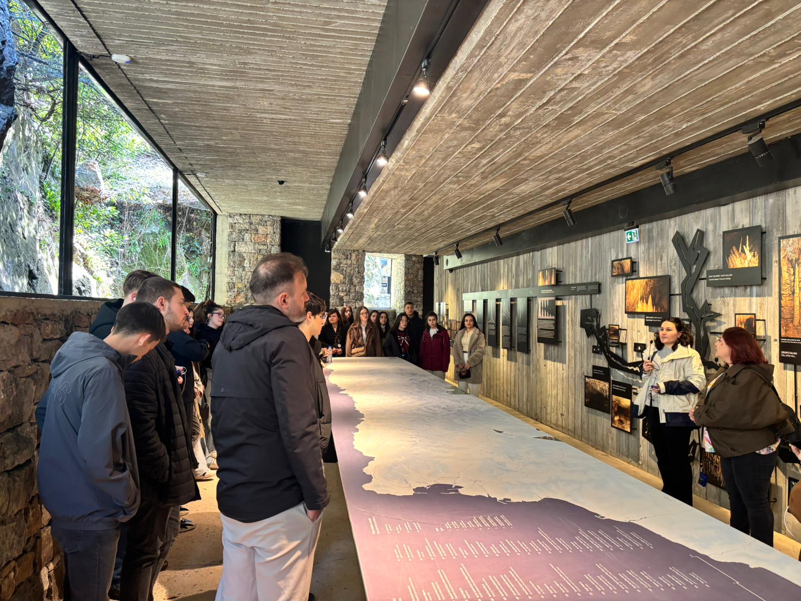 Erasmus + Demokratie Stärken ( Demokrasiyi Güçlendirmek) Programı Kapsamında Yürütülen Kardeş Okul Projesi Çerçevesinde Zonguldak Kömür Jeoparkı Ziyareti