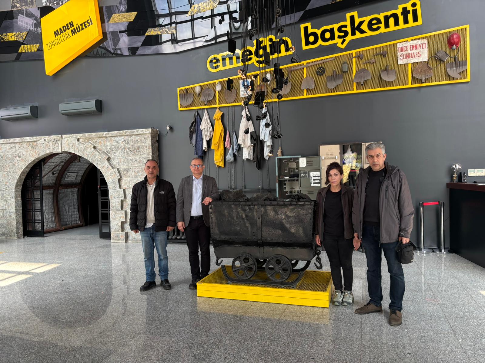 Milli Eğitim Bakanlığı Başmüfettişi Sn. Rüştü KELEŞ, Zonguldak’ın Jeolojik ve Endüstriyel Mirasını İnceledi