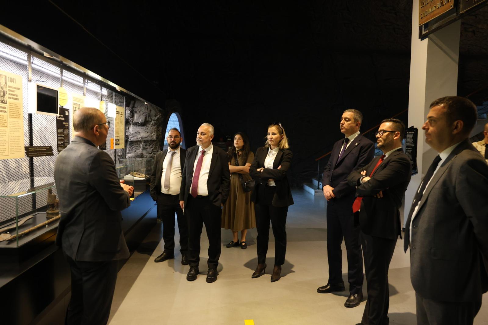 Türkiye Barolar Birliği Başkanı Erinç SAĞKAN’dan Zonguldak Kömür Jeoparkı’na Ziyaret
