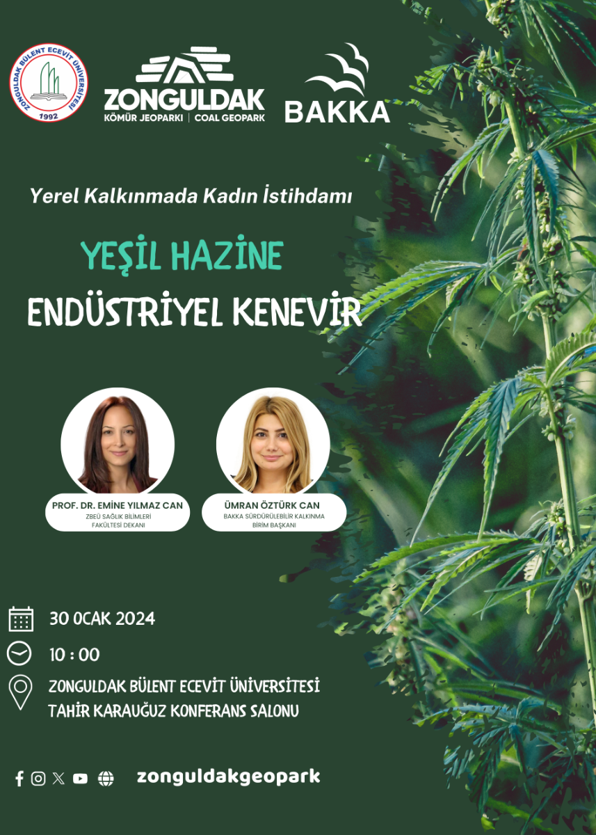 Yeşil Hazine/Endüstriyel Kenevir - Yerel Kalkınmada Kadın İstihdamı ve Girişimcilik Çalıştayı